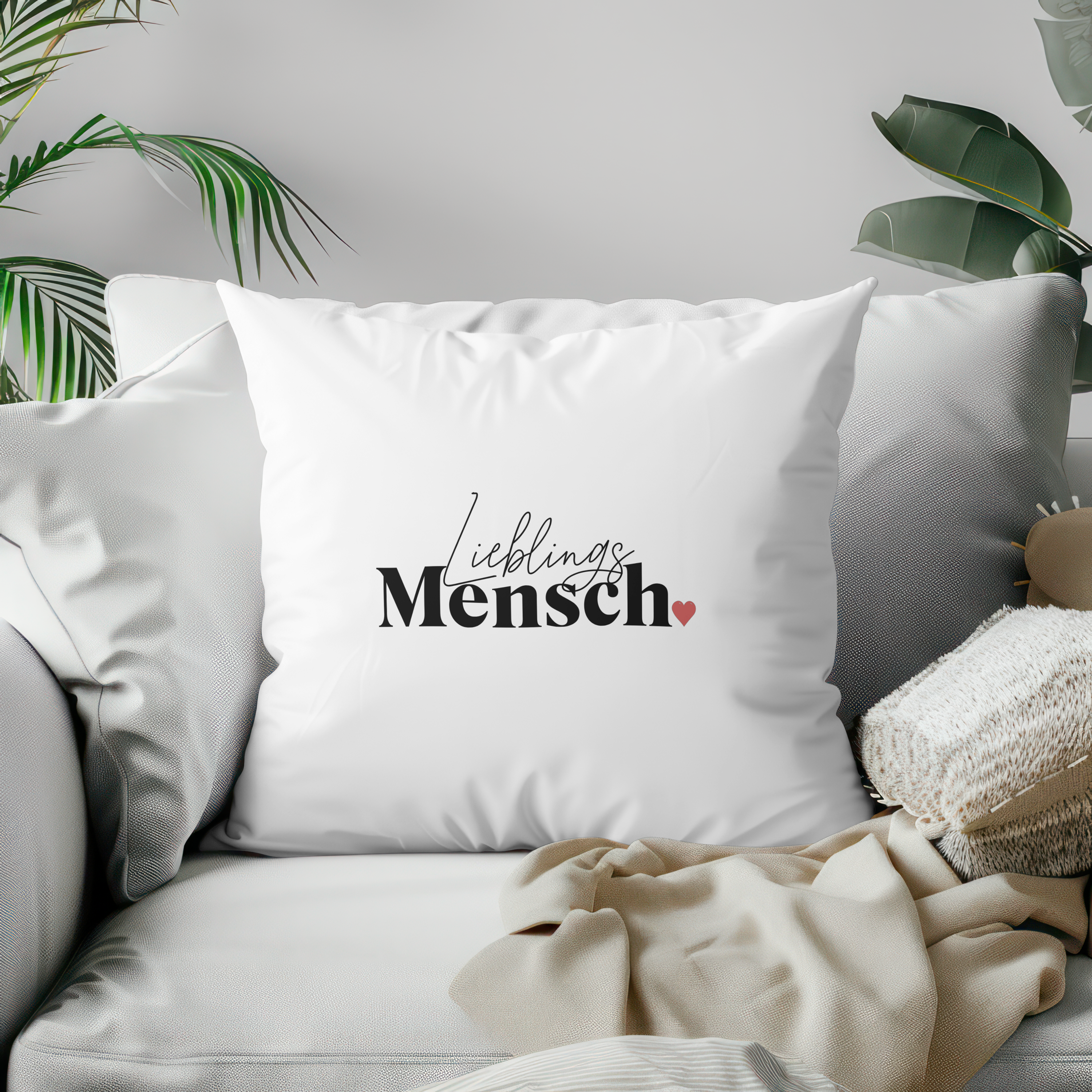 Das „Lieblingsmensch“ Kuschelkissen – Ein Geschenk, das von Herzen kommt