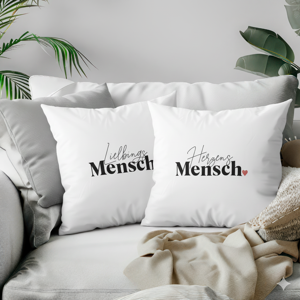 🎁 2er Bundle: Mix & Match Baumwollkissen – Deine persönliche Auswahl