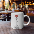 Die „Herzblume“-Tasse – Botanik für hoffnungslose Romantiker (und Koffein-Junkies)